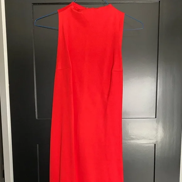Aritzia Red Midi Dress - Picture 3 of 4